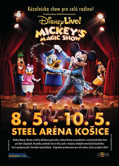 Banner - Mickey's Magic Show - Koice